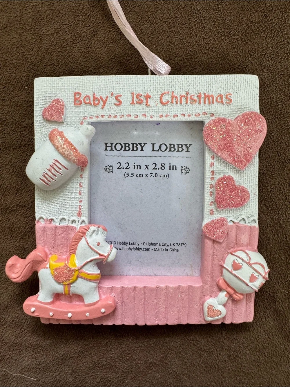 Set of 2 - baby girl picture frames Photo Frame